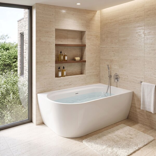 Bathtub Rea Marion Right 170cm