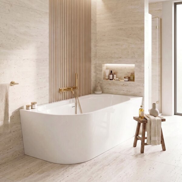Bathtub Rea Marion Right 170cm