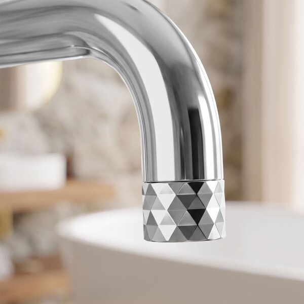 Free-standing faucet Rea Lungo Diamond Chrome