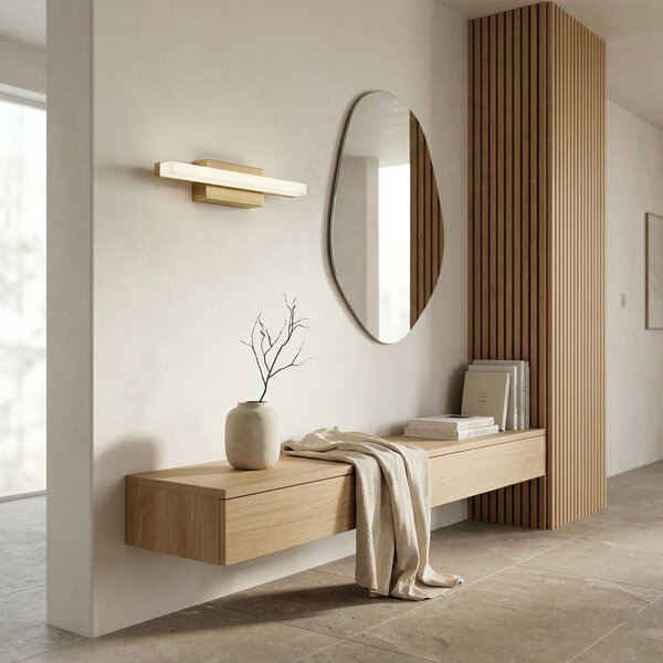 Wall lamp LED 42CM APP1851-1W BRUSH GOLD