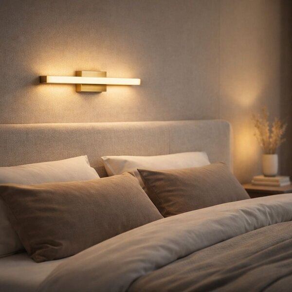 Wall lamp LED 42CM APP1851-1W BRUSH GOLD