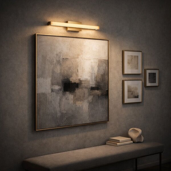 Wall lamp LED 42CM APP1851-1W BRUSH GOLD