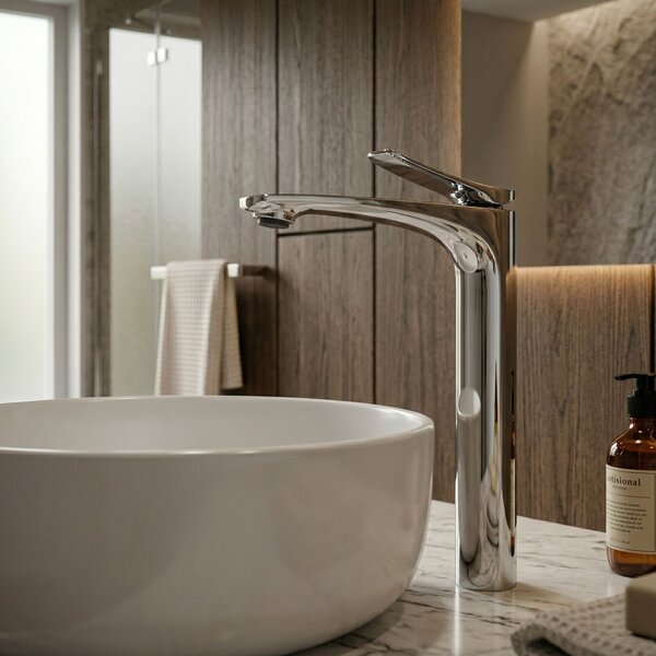 Bathroom faucet PREMIUM Rea Vision Chrome High