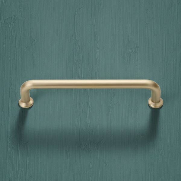Layon Cabinet Handle in Matt Brushed Brass, Antique Pewter and Deep Antique Brass Finish