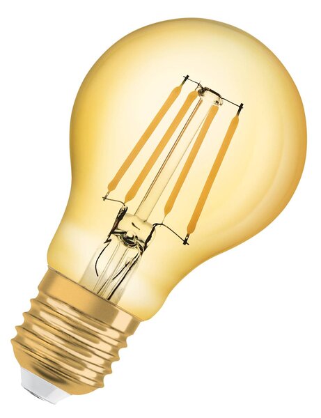 OSRAM LED bulb E27 Vintage 1906 6.5 W 2,400 K gold