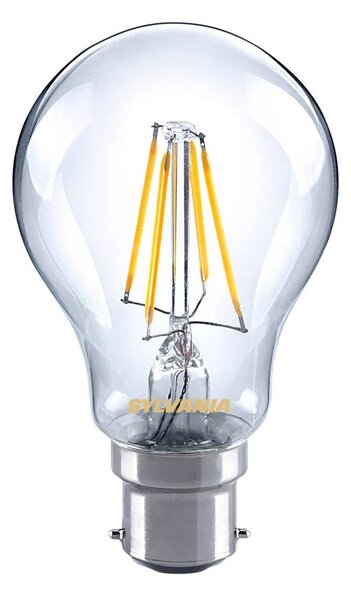 LED bulb B22 A60 filament 4.5W 827, clear