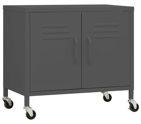 Storage Cabinet Anthracite 60x35x56 cm Steel