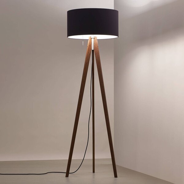 Vivaa Free Wood 930 LED floor lamp ash black