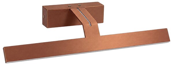 Bathroom LED wall sconce SWE013-1W 43cm BRUSH COPPER