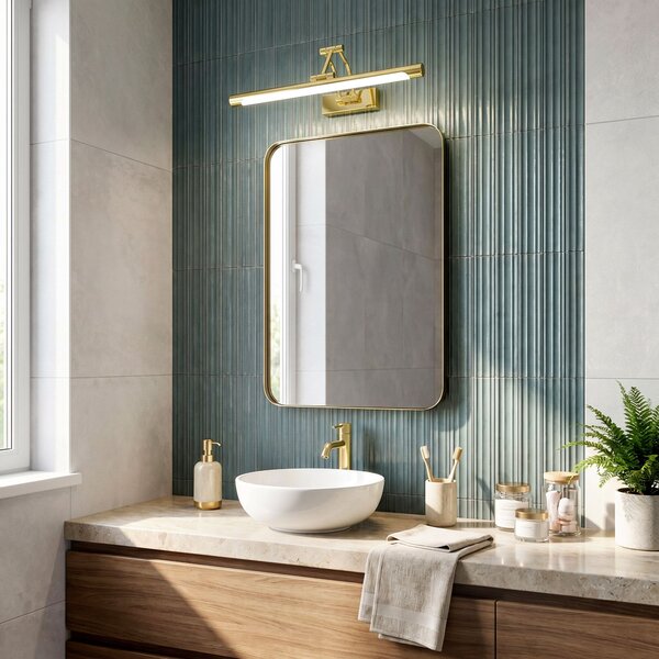 Bathroom LED wall sconce SWE019-1W Gold