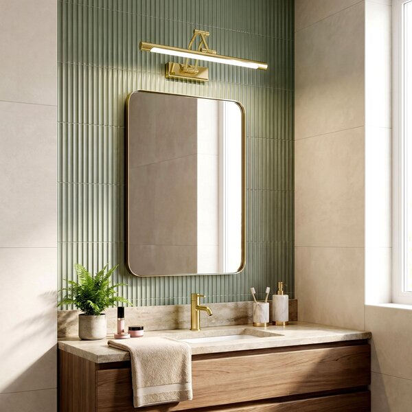 Bathroom LED wall sconce SWE019-1W Gold