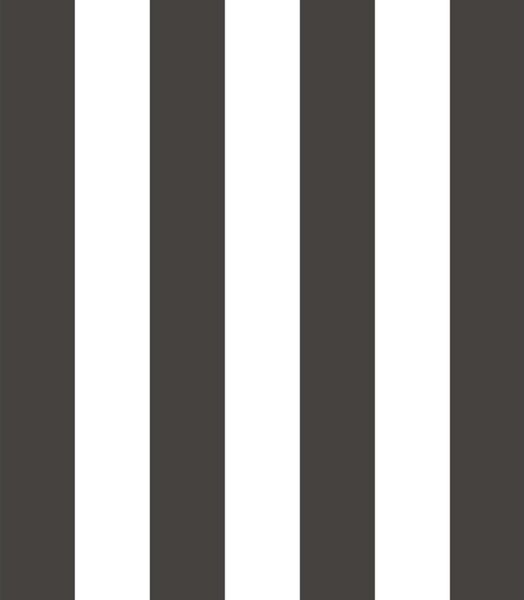 Noordwand Urban Friends & Coffee Wallpaper Stripes Black and White