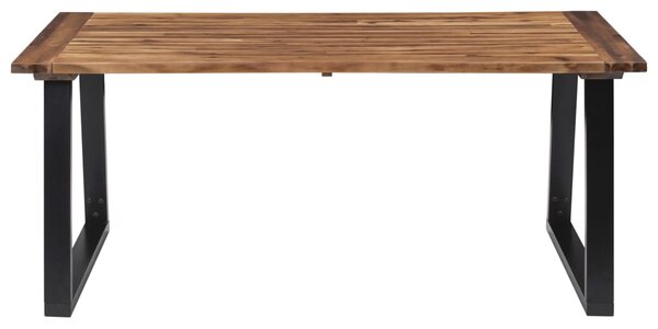 Dining Table Solid Acacia Wood 180x90 cm