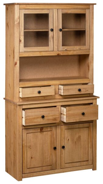 Highboard 93x40.5x180 cm Solid Pine Panama Range