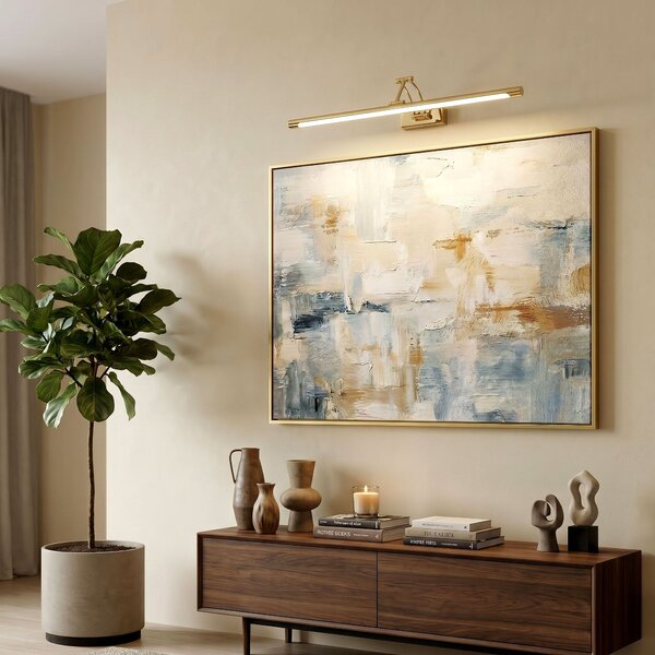 Bathroom LED wall sconce SWE020-1W 60cm Gold