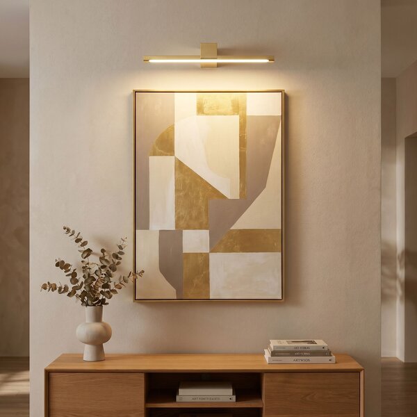 Bathroom LED wall sconce SWE043-1W 40cm GOLD