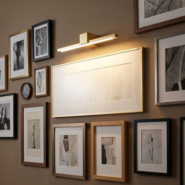 Bathroom LED wall sconce SWE043-1W 40cm GOLD