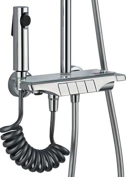Shower set REA Savio Led Chrome