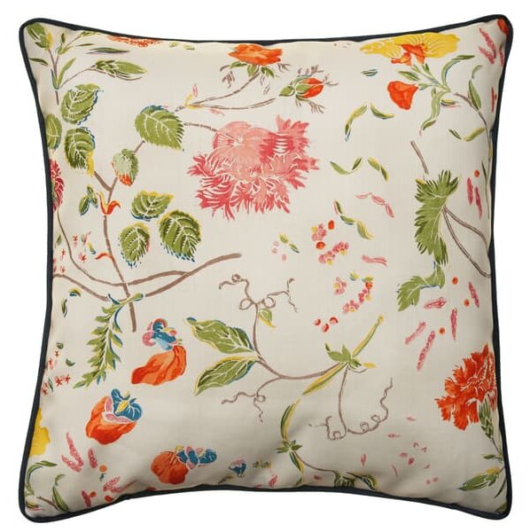 Wild Wood Ivory Outdoor, Hollowfibre, Cushion, 55cm x 55cm - Andrew Martin Floral