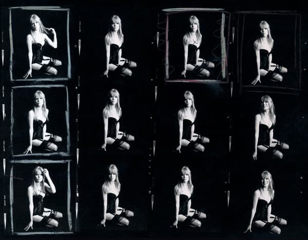 Multiple Marianne, Photographic Artwork, Black & White - Andrew Martin