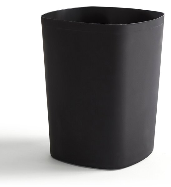 9L Black Plastic Bin