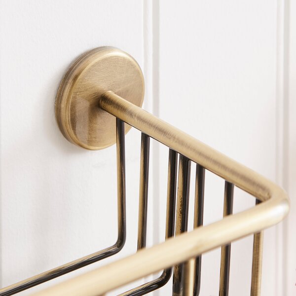 Heart and Soul Towel Rail and Shelf