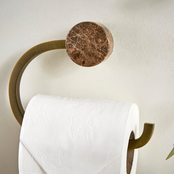 Dorma Purity Marble Toilet Roll Holder