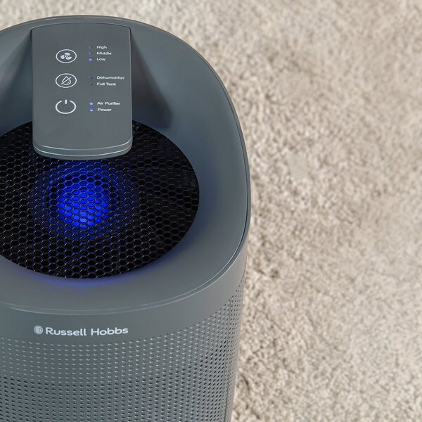 Russell Hobbs Fresh Air Pro Compact Dehumidifier and Air Purifier