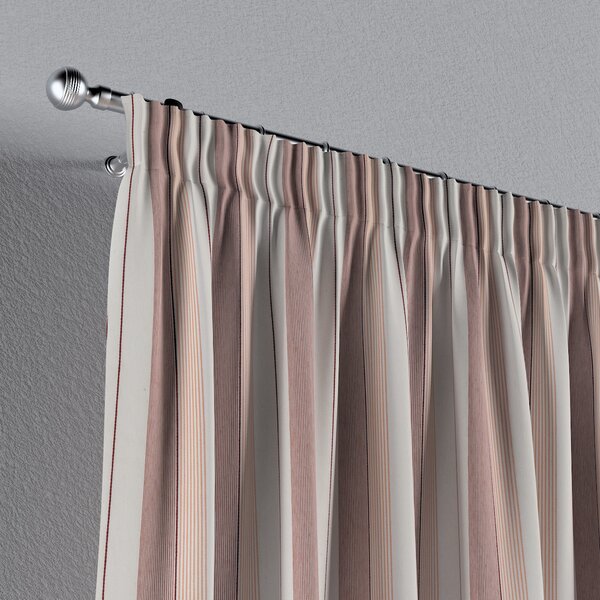 Pencil pleat curtains
