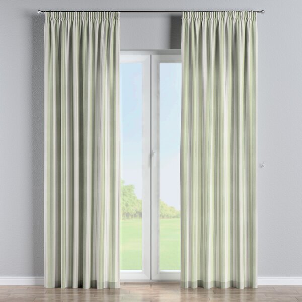 Pencil pleat curtains