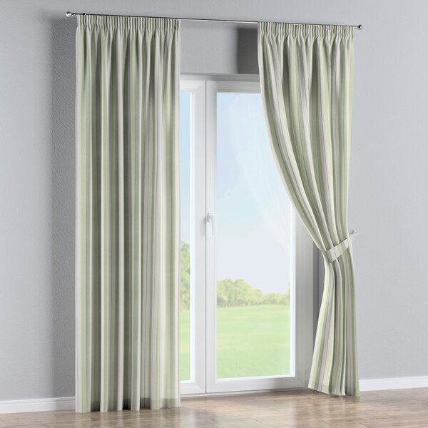 Pencil pleat curtains