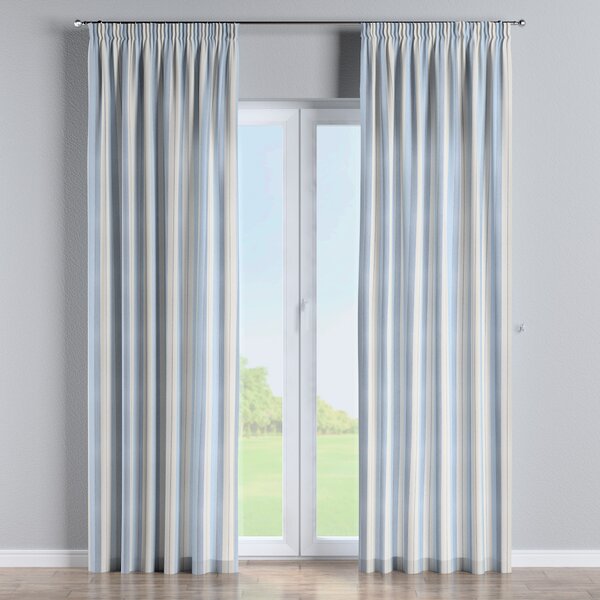 Pencil pleat curtains