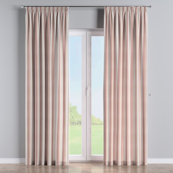 Pencil pleat curtains