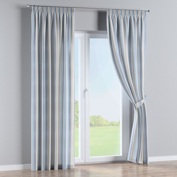 Pencil pleat curtains