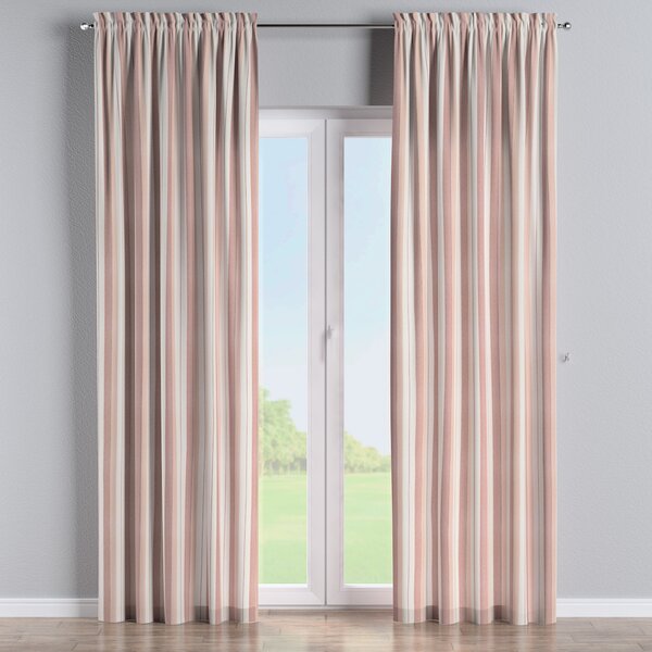 Slot and frill curtains