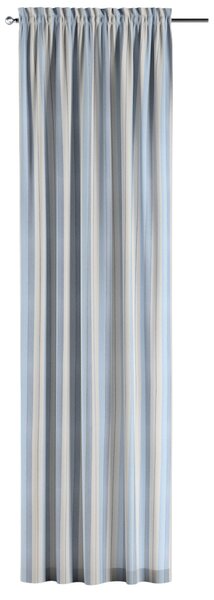 Slot and frill curtains