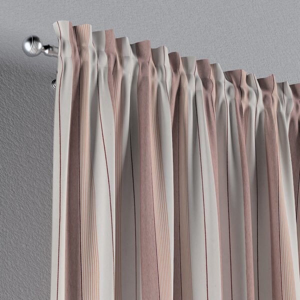 Slot and frill curtains