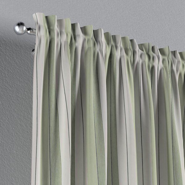 Slot and frill curtains