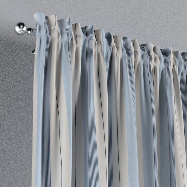 Slot and frill curtains