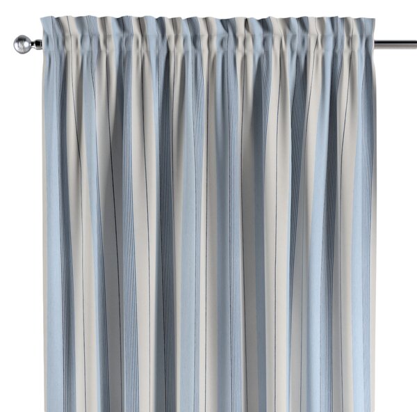 Slot and frill curtains