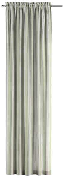 Slot and frill curtains