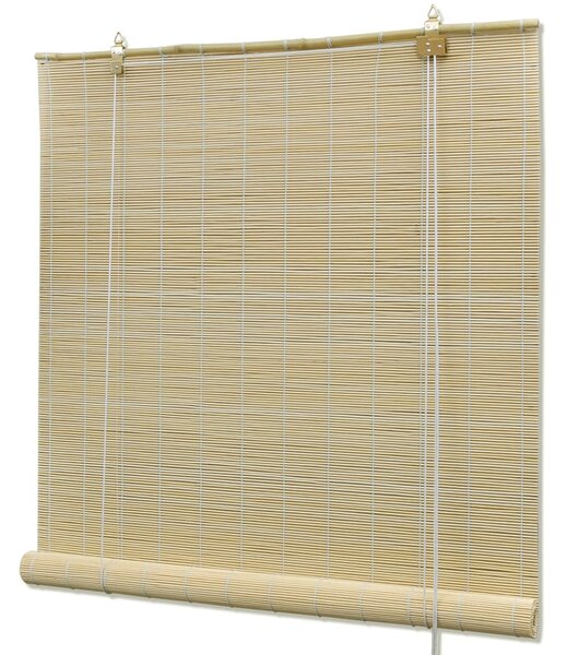 Roller Blind Bamboo 80x220 cm Natural