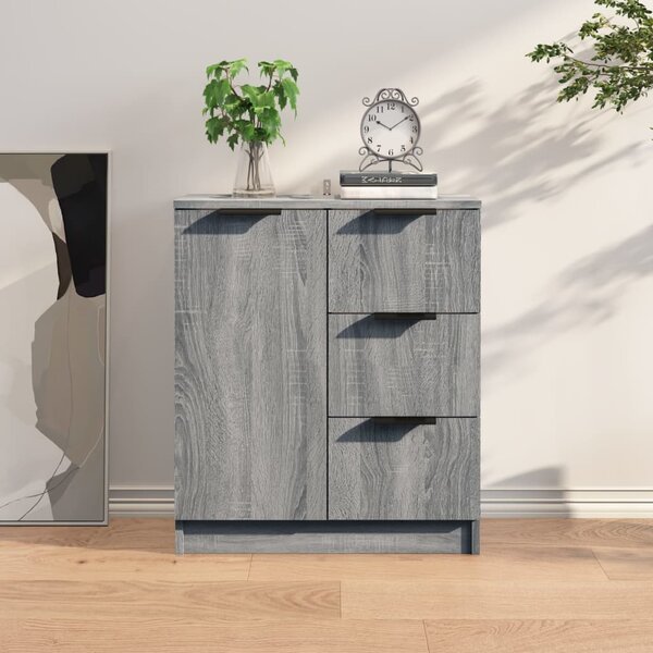 Sideboard Grey Sonoma Engineered Wood