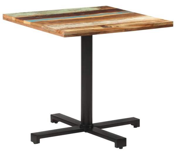 Bistro Table Square 80x80x75 cm Solid Reclaimed Wood