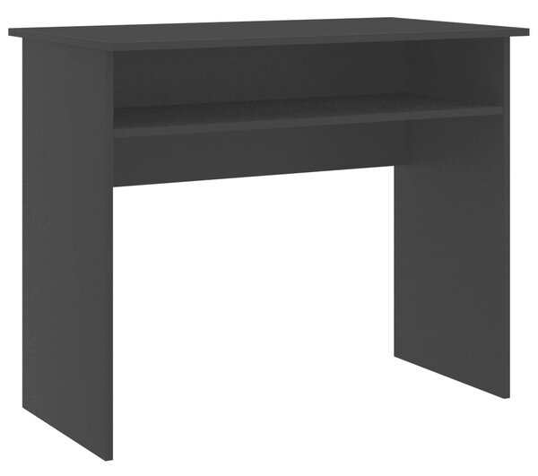 Desk Black 90x50x74 cm Engineered Wood