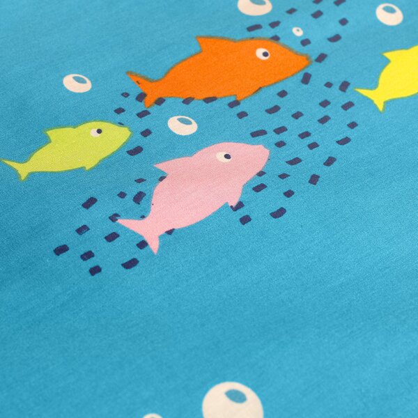 Sealife Multicoloured Single Fitted Sheet