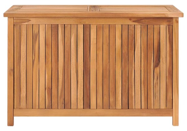 Garden Storage Box 90x50x58 cm Solid Teak Wood