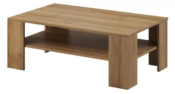 Sonora Wooden Coffee Table In Riviera Oak
