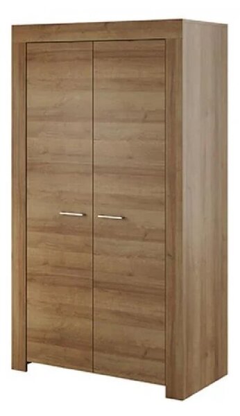 Sonora Wooden Wardrobe With 2 Doors In Riviera Oak
