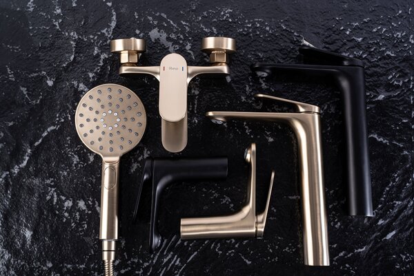 Shower set REA Marco Black